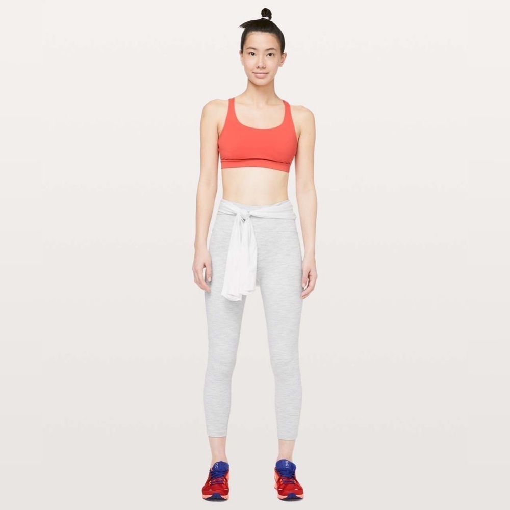 Lululemon Leggings Pant 25" Ice Grey Size 4